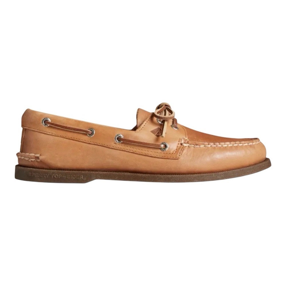 NEW SPERRY Original Boat Shoes Mens 11 Top Sider Sahara Brown EU 44.5 Preppy!